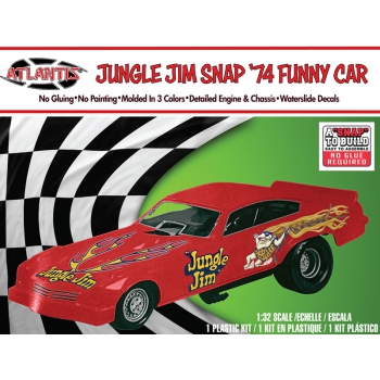 Plastikmodell – ATLANTIS Models 1:32 Snap Jungle Jim Vega Funny Car – AMCH1119